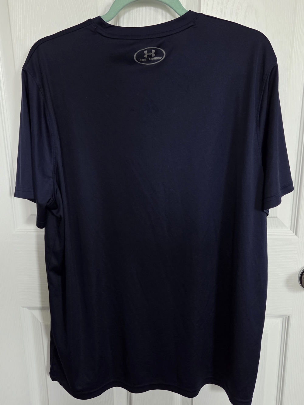 Under Armour Men's Navy Short-Sleeve Performance Tee - Picture 2 of 4